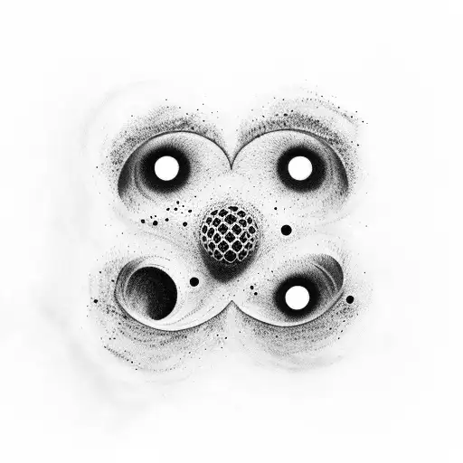 Hands With A Black Hole Inside