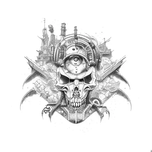 Post Apocalyptic Evil Machine