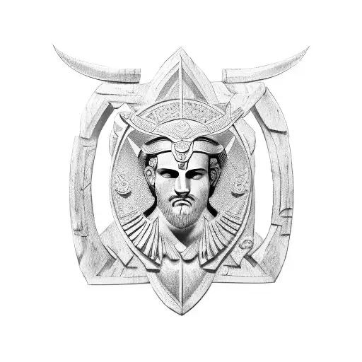 Ancient Macedonian Warrior Shield