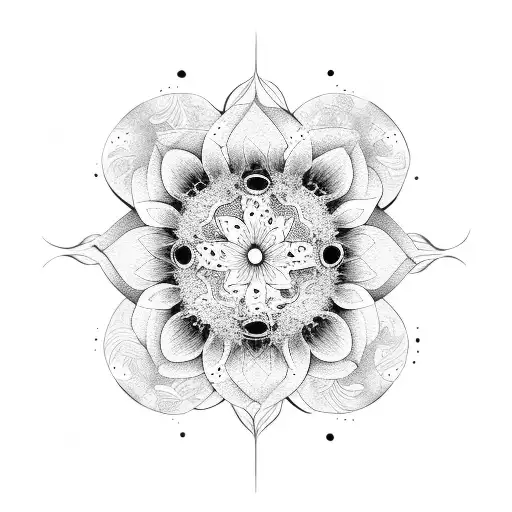 Katana Turning Into Petals