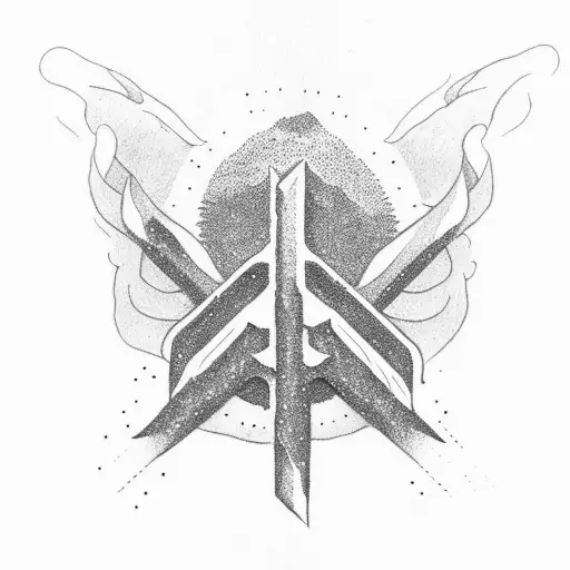 Peace Sign With Freedom Beard