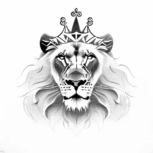 Lion With Crown Injured But Strong Below Written Ruling Since 1999