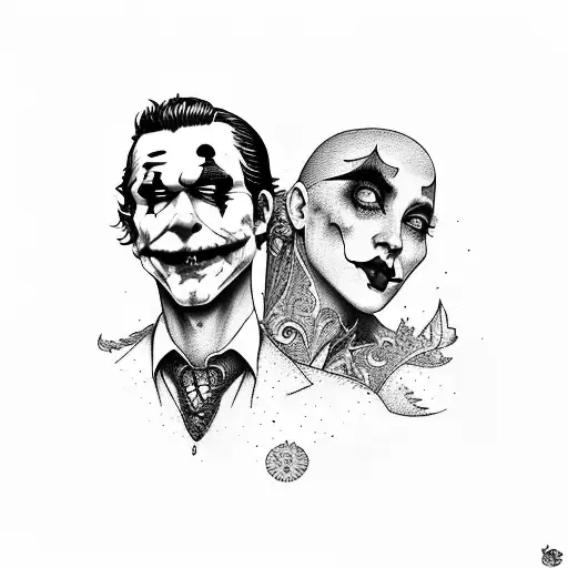 Joker With Sexy Girl