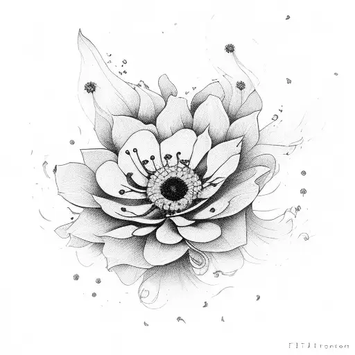 Fleur Avec Date De Naissance