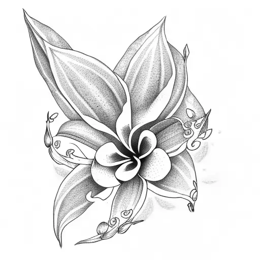 Lily Of The Valley And Plumeria