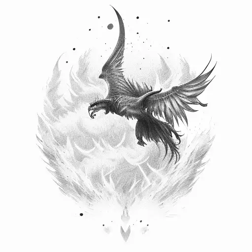 Lone Wolf And Flying Pheonix