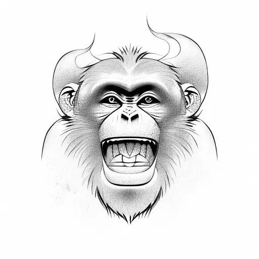 Monkey No See No Hear No Talk