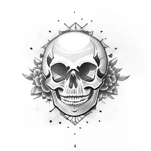 Memento Mori With Skull