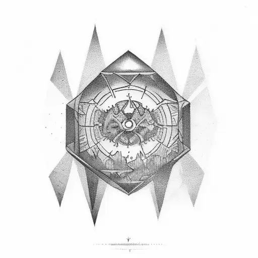 Hourglass Whit Dark Style