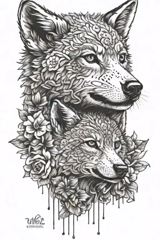 Wolf 2 Wolf Cub Flowers