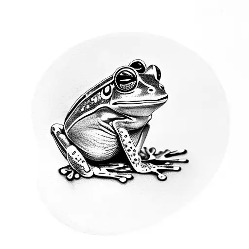 Frog With Wedding Ring