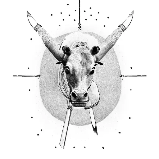 Cowboy Holding A Branding Iron