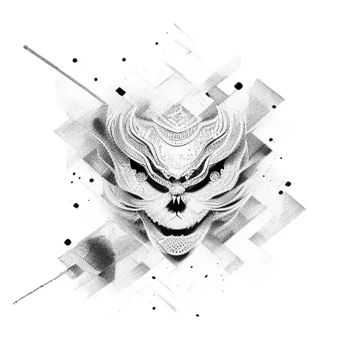 Abstract Brush Marks