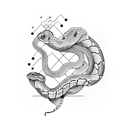 A Nurse Holding A Snake With A Keyboard Pattern On Its Skin