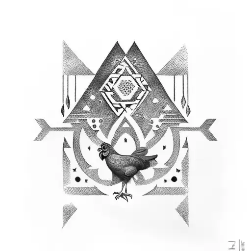 Armenian Word With Chicken