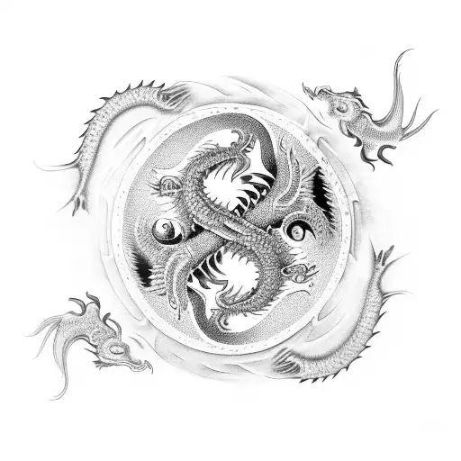 Dragon Yin Yang