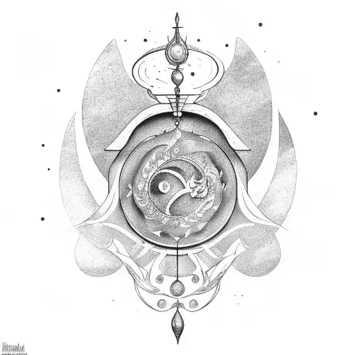 Aquarius Pot And Libra Scales