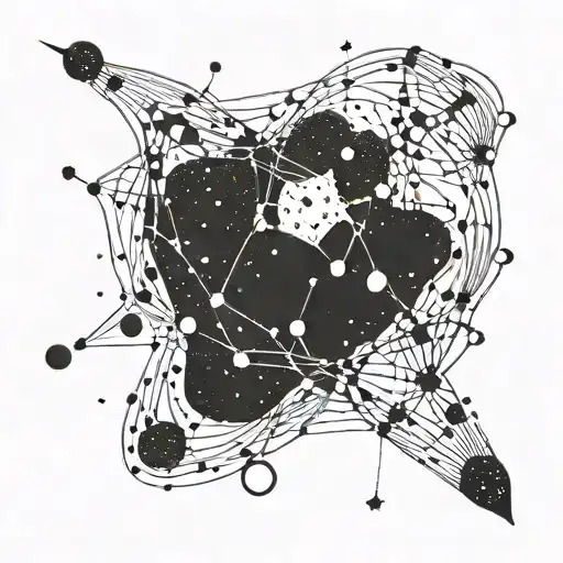 A Constellation Tattoo Symbolizing Your Love And Journey With Your Wife