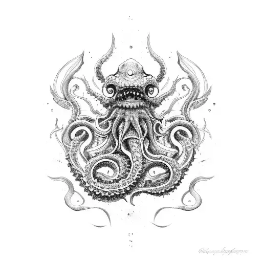 Cottagecore Kraken