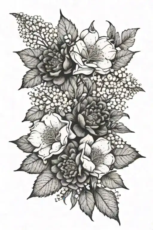 Birth Flower Bouquet