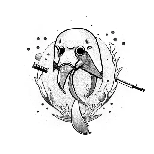 Gangster Fisher Whit Gun