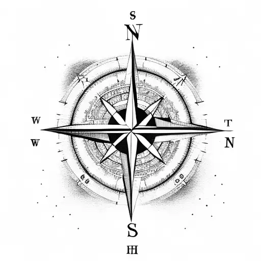 Compass With A Message That Everything Happens For A Reason