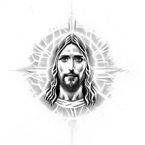 Jesus Christ With Football Dress