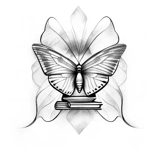 Butterfly With Book's Wing