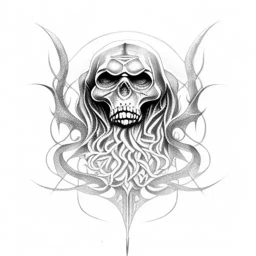 Harry Potter Death Eater Tattoo Inspired By Norse Mythology