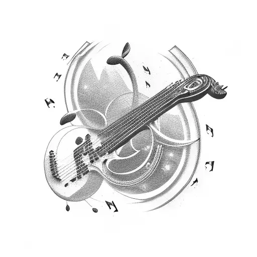 Music Vynil With Decoration