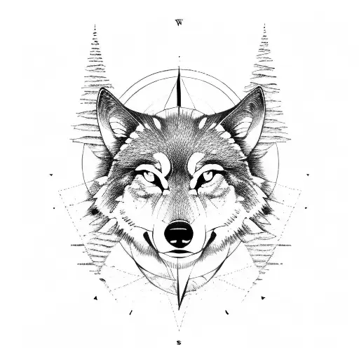 Compass Mountain Wolf Flight