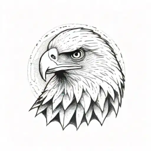 Eagle With Eintracht Frankfurt Logo