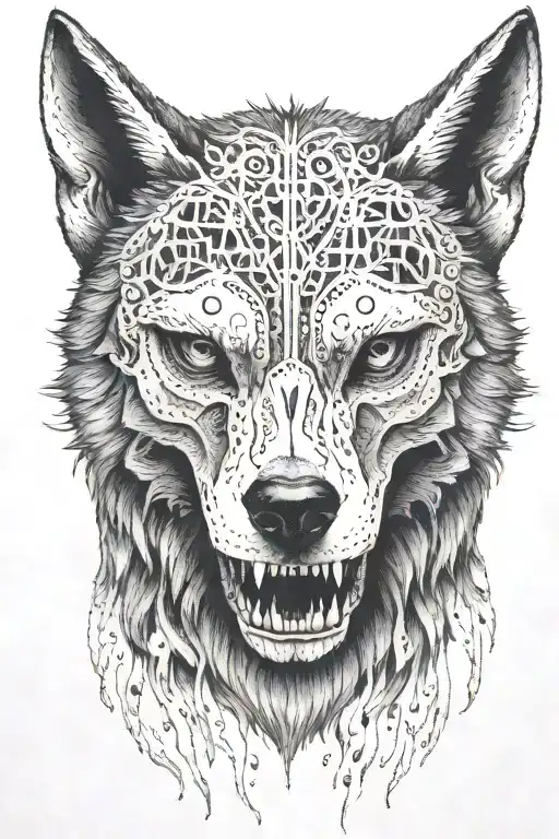 Wolf Skull