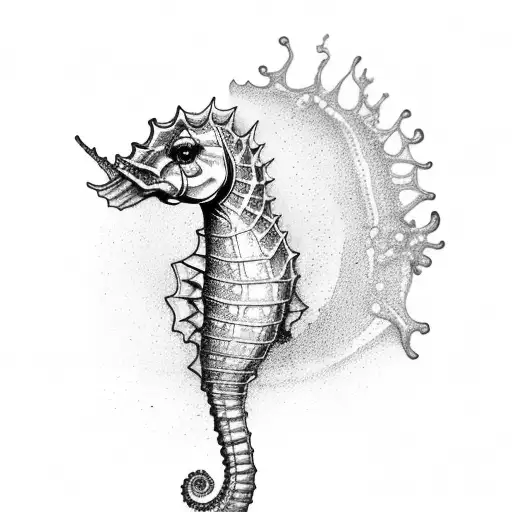 Sea Horse Tatoo