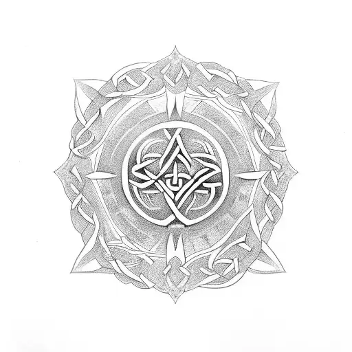 Celtic And Filipino Sleeve