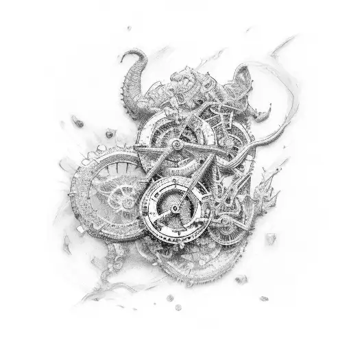 Motercycle Chain Dna Sleeve