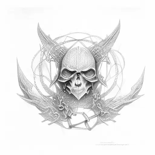 Dark Angle Bound By Chains