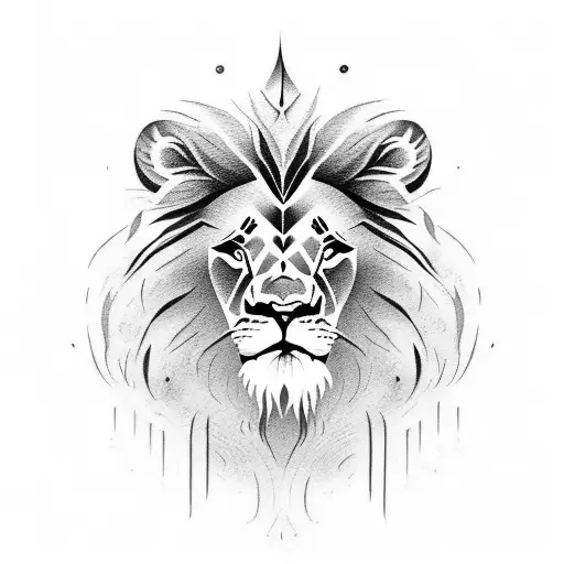 Lion Leo Tatto Merged With Kerala Culture