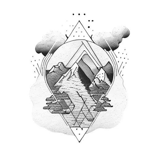 Mountain Bike Stylish Sunset