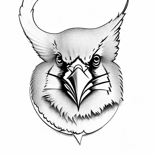 Cardinal With Names At Bottom