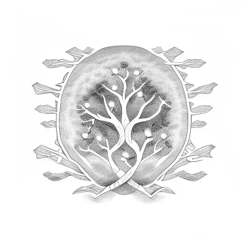 Family Tree Chest Piece