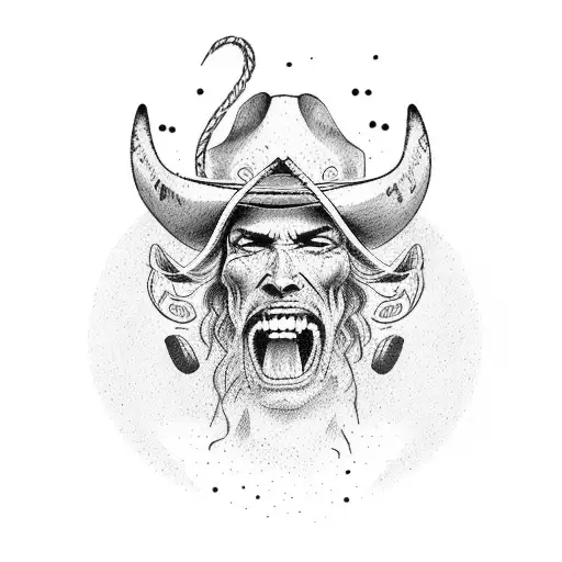 Cowboy Western American Traditional