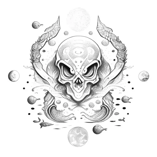 Ocean Scorpio Bufallo Rose Moon