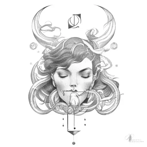 Libra Sign With Hope Strength And Effort