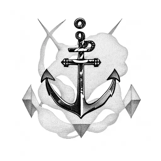 Anchor And Virgin Mary