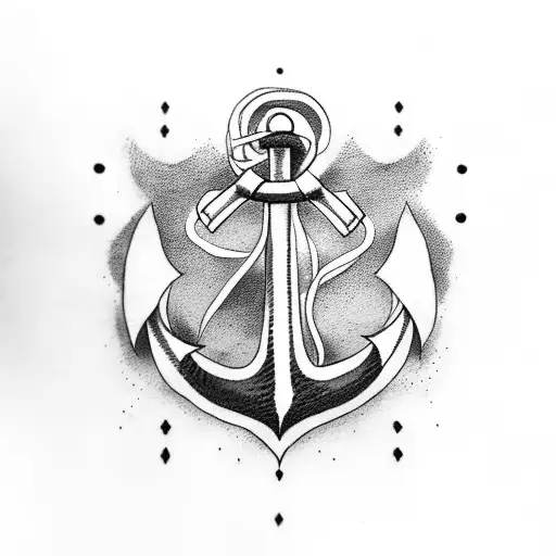 Anchor With Infinite And Wing