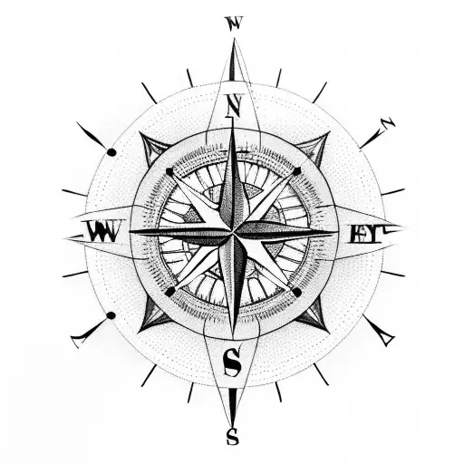Compass With Morse Code