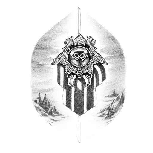 Car Rear View Mirror Covered In Warning Tape