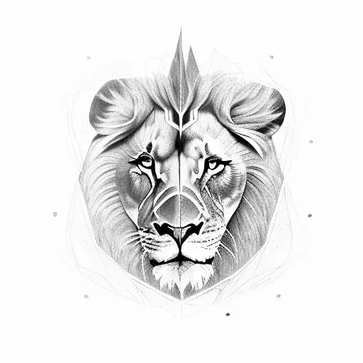 Dice With A Lion On It