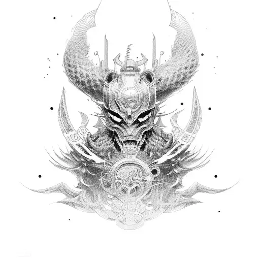 Cyber Japanesse Demon